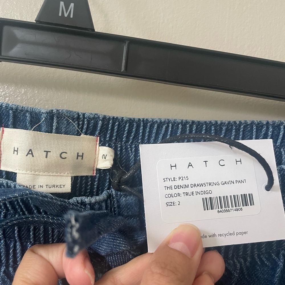 Hatch -The Denim Drawstring Gavin Pants - Picture 14 of 16